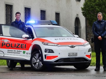 Elektryczne Hyundaie we flotach służb w Europie